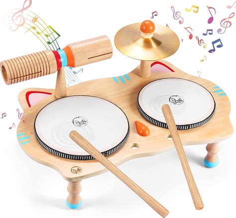 Sweet time Wooden Musical Instruments - Montessori Toddler Drum India ...