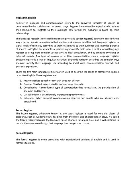 English - fasdfsdgsg - Register in English Register in language and ...