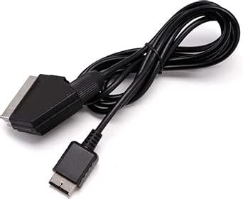 CHILDMORY 1.8m 6Ft RGB SCART Wire Cable TV AV for Playstation 2 PS2 PS3 ...