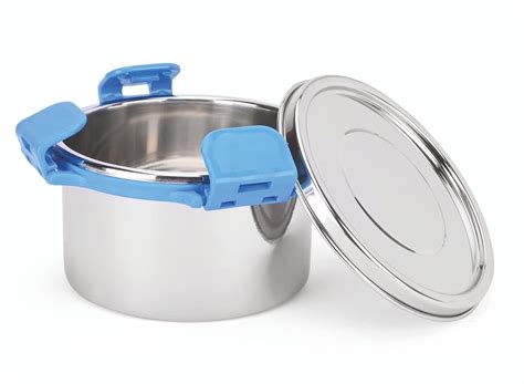 Buy Signoraware All Steel Executive Big with Steel Lid Container, 500ml ...