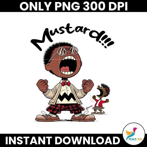 Kendrick Lamar Mustard Meme GNX Album Sticker Png Clipart