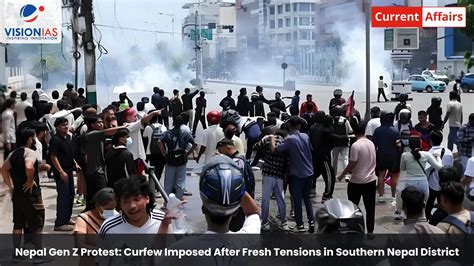 Nepal Gen Z Protest: Curfew Imposed After Fresh Tensions in Southern ...