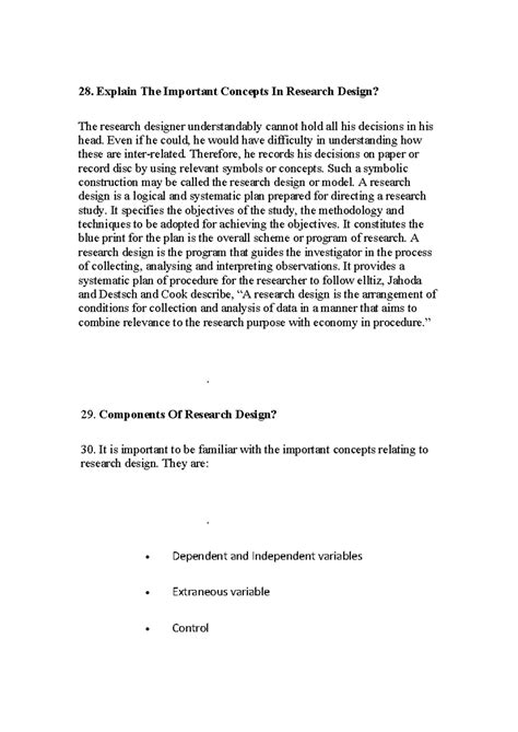 Research Assignment 6 - Prof. Tim David - Reasearch Methodology - PESU ...