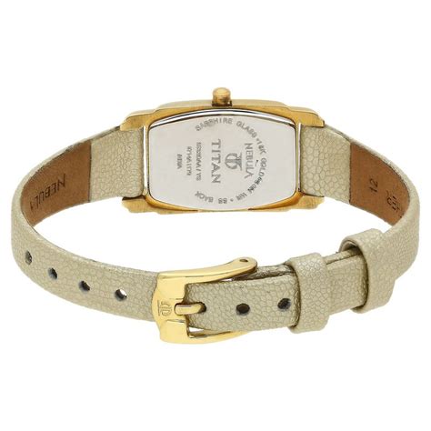 Buy Online Titan Nebula Ajanta and Ellora Quartz Analog 18 Karat Solid ...