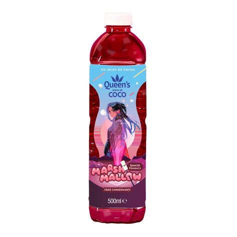 Queen's Nata De Coco Marsmallow 500ml | Candy Snack Experts
