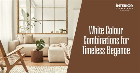 Popular White Colour Combination Ideas for Your Space
