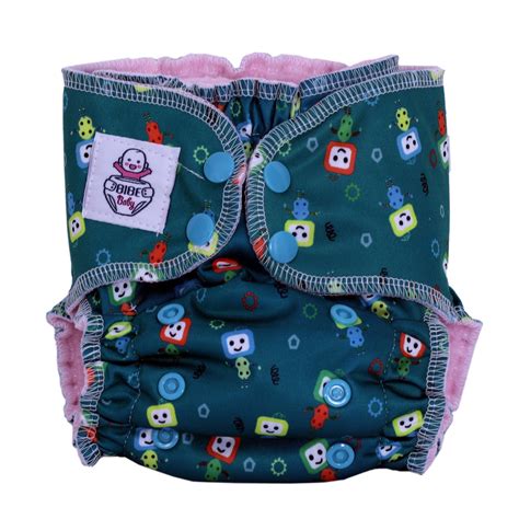 DREAM CLOTH DIAPER-Robots – BIBE BABY