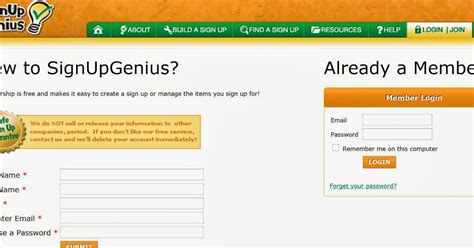 Image result for Sign Up Genius Features