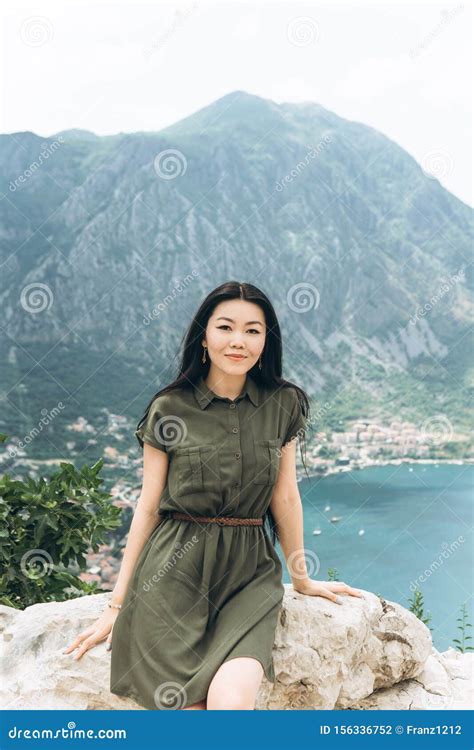 Portrait of a Beautiful Kazakh Girl. Stock Photo - Image of human ...