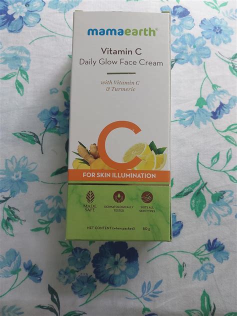 Mamaearth Vitamin C Daily Glow Face Cream With Vitamin C & Turmeric For ...