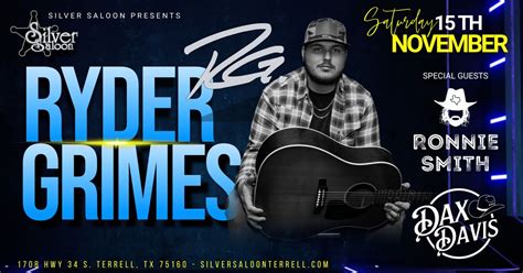 Ryder Grimes Ft. Ronnie Smith & Dax Davis!! , 1708 State Highway 34 S ...
