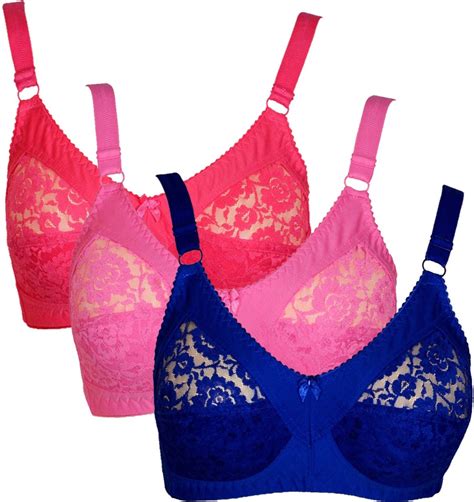 Teeny Bopper Women's Minimizer Non Padded Bra - Buy Multicolor Teeny ...