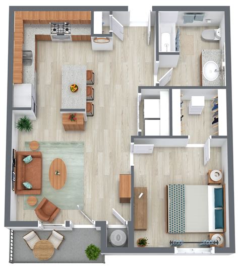 Floor Plans & Map - 10 West Apartments in Kennewick WA