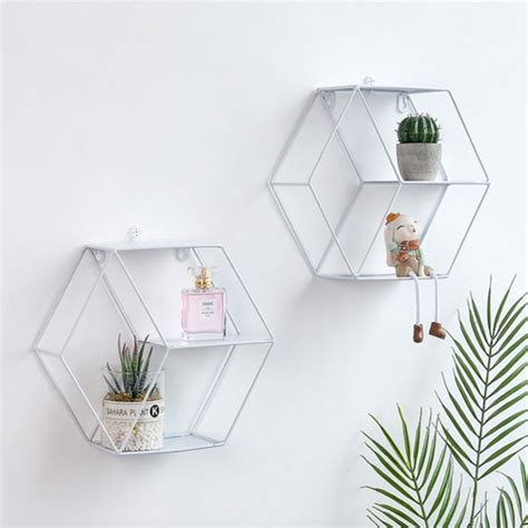 Hexagon Wall Shelf | Nestasia