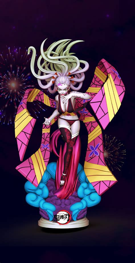 Buy Daki Demon Slayer: Kimetsu No Yaiba Anime Character Sculpture 3d ...