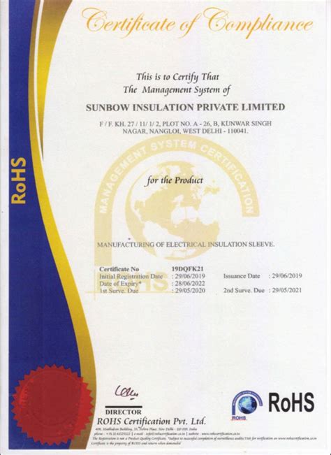 Sunbow Insulation Private Limited - Manufacturer from Nangloi, New ...