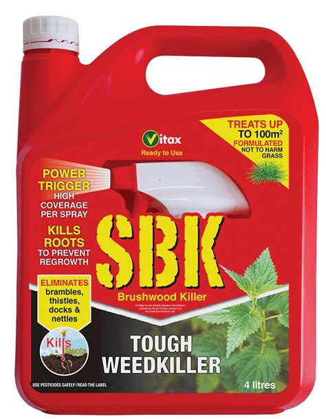 Vitax SBK Brushwood Weedkiller RTU 4 litres : Amazon.in
