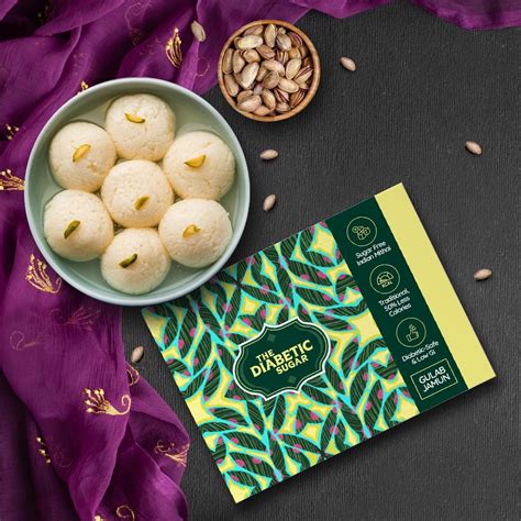 The Diabetic Sugar Rasgulla Gulab Jamun Combo| 900 Gram | Festive ...