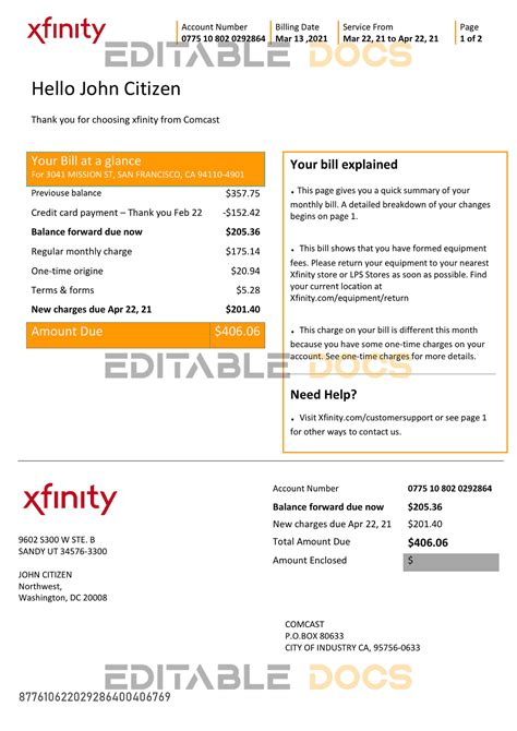 View My Xfinity Bill - Truth or Fiction