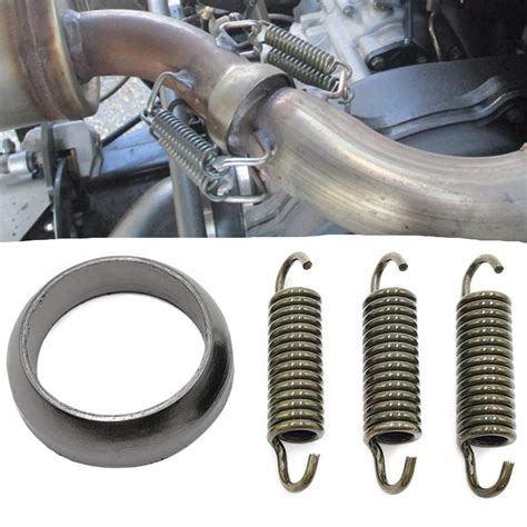 Hisun MID Pipe Exhaust Semi-Ellipsoidal Gasket with Tension Spring ...
