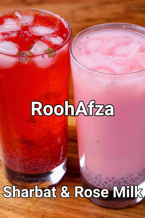 ರೂಹ್ಅಫ್ಜಾ ಶರ್ಬತ್ ರೆಸಿಪಿ | Roohafza Sharbat in kannada