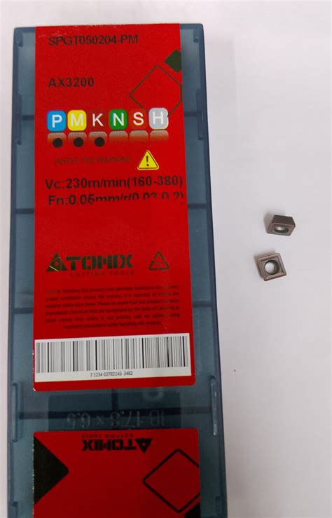SPGT050204-PM Drilling Insert Atomix — Buy Online India – Midland Tools