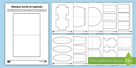 Wklejki do lapbooka | Szablony wklejek do lapbooka - Twinkl