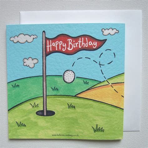Happy Birthday Golfer