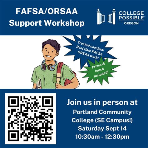 Join us for an in-person financial aid workshop on Saturday, September ...