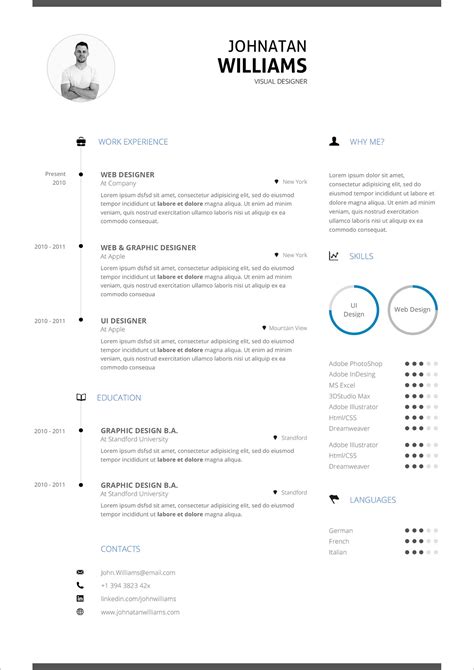 Free Simple Resume Format & Cover Letter in INDD, IDML, DOC & DOCX ...