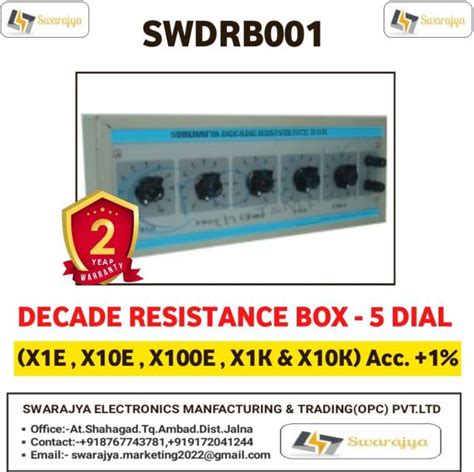 3 Laboratory Resistance Box - Buy 3 Laboratory Resistance Box Online at ...