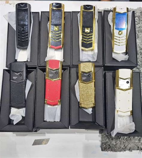 Vertu Signature Replica Leather Keypad Mobile Phone Refurbished ...