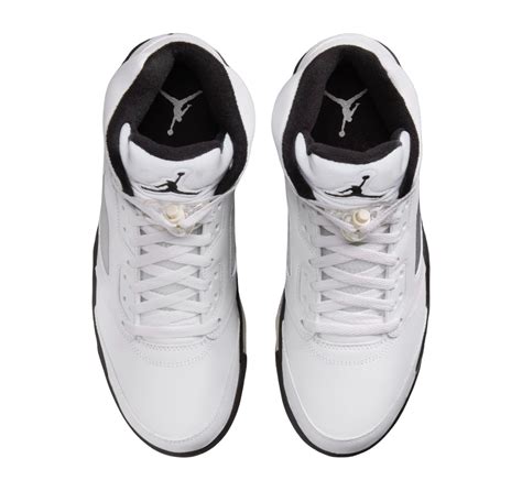 Air Jordan 5 White Black - Dec 2024 - DD0587-110 - KicksOnFire.com