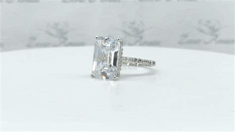 Moissanite Classic Silver CZ Solitaire Ring - Zevar Amaze