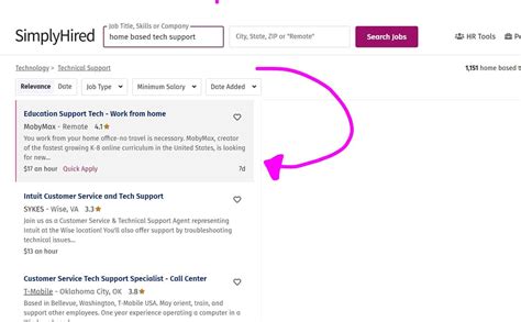 Tech Support Job 的图像结果
