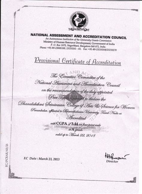 :: Dhanalakshmi Srinivasan College of Arts and Science for Women ...