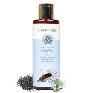 EARTH LIKE Cold Pressed Kalonji Oil (100ml) – Pure & Natural Black Seed ...