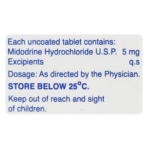 Midorise 5 Tab | Uses, Side Effects, Price | Apollo Pharmacy
