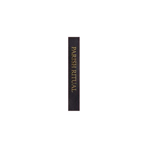Buy Parish Ritual [1962] [Collectio Rituum] [Roman Ritual] [Rituale ...