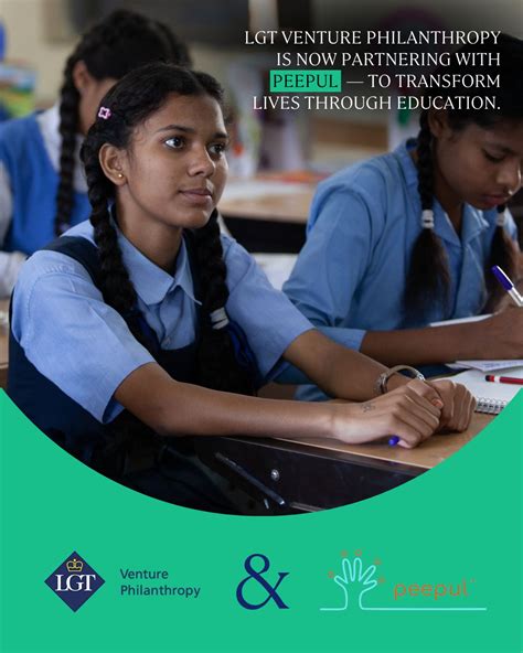 #venturephilanthropy #socialimpact #education | LGT Venture Philanthropy