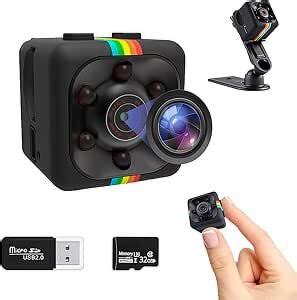 Tazomi 1080P Mini Spy Camera with Low Light Vision,Mini Portable ...
