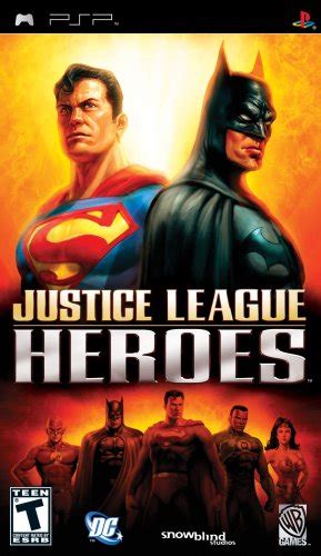 Buy Justice League Heroes (PSP) Online at Low Prices in India | Warner ...