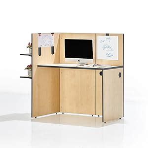 Featherlite Work Hub Engineered Wood Table : Amazon.in: Home & Kitchen