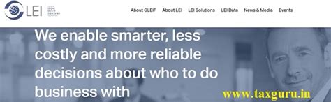 Legal Entity Identifier [LEI Code – RBI MANDATE]