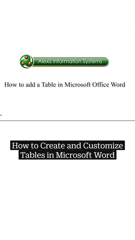 Image result for Word Create a Table
