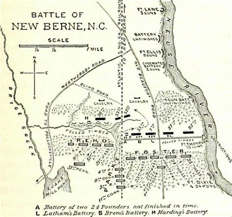 New Bern North Carolina Map