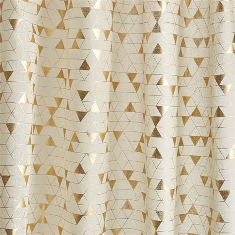 Buy Anderson Mayfly Set of 2 Foil Print Light Filtering Window Curtains ...