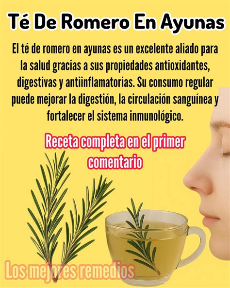 "Té de romero en ayunas: 20 beneficios y cómo prepararlo" - Wowug