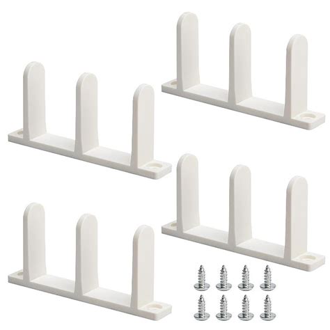 Sylvtty 4Pcs Siding Closet Door Floor Guides Simple Installation ...