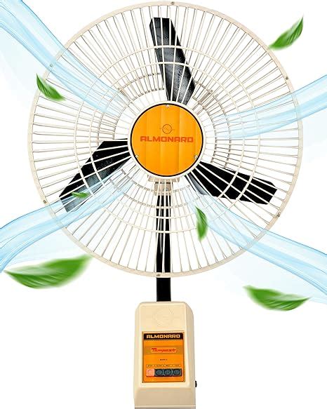 Almonard 18” (450mm) Mark-II Wall Fan - Wall Mounted Fan for Home ...